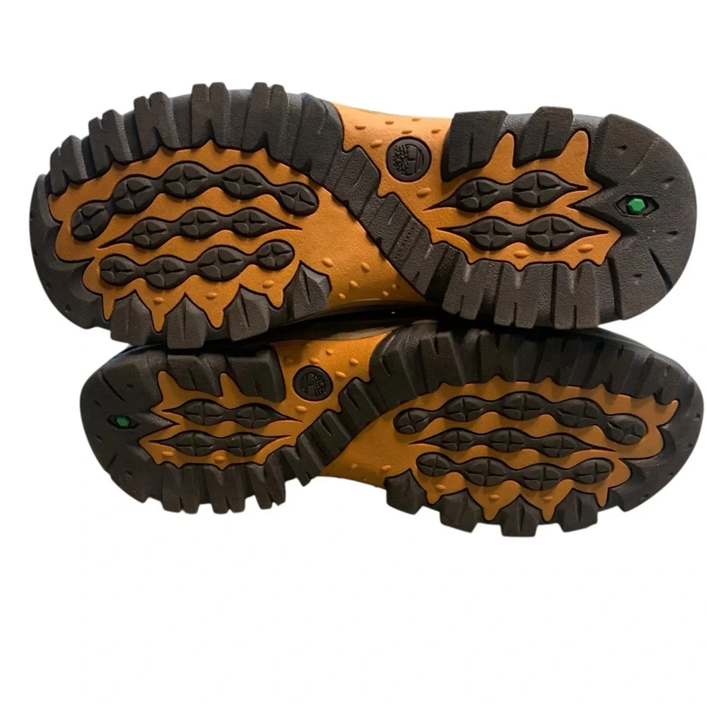 TIMBERLAND Brown Ankle-High Leather Boots - Boys‎ 6